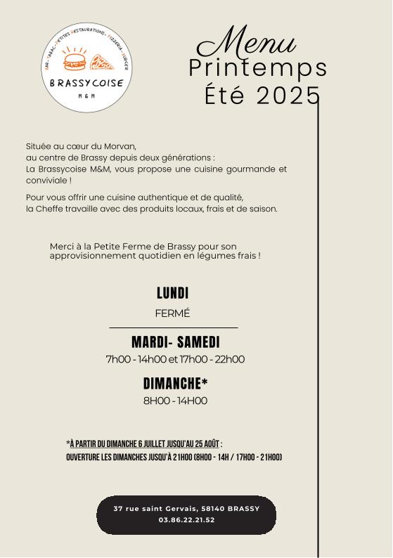 La Brassycoise M&M - Menu Image 4